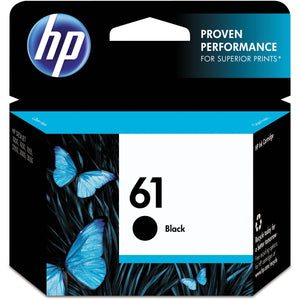 HP 61 Black Ink Cartridge, (CH561WN)