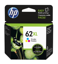 Load image into Gallery viewer, HP 62XL High Yield Tri-color Ink Cartridge (C2P07AA) (Single Pack)