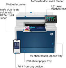Load image into Gallery viewer, HP LaserJet Pro MFP 4301fdw Wireless Color All-In-One Laser Printer (4RA82F)
