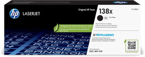 HP 138X Black High Yield Toner Cartridge (W1380X)