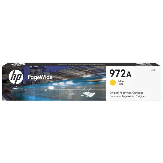 HP 972A Yellow Original PageWide Ink Cartridge (L0R92AN)
