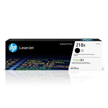 HP 218X Black High Yield Toner Cartridge, (W2180X)