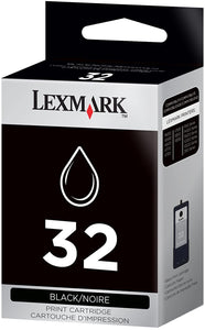 Lexmark 32 Black Print Cartridge, (18C0032)
