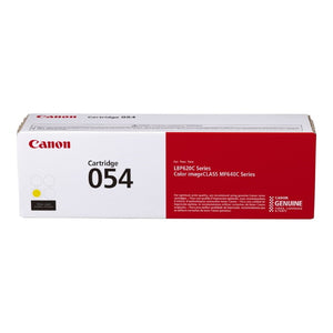 Canon (CRG-054 Y) Yellow Toner Cartridge (1,200 Yield) 3021C001AA