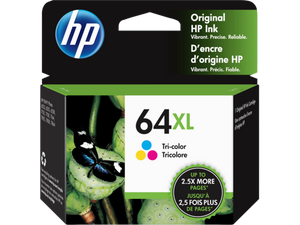 HP 64XL Tri-Color Original Ink Cartridge N9J91AN