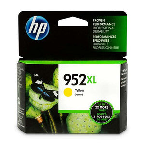 HP 952XL Yellow High-Yield Ink Cartridge, (L0S67AN)